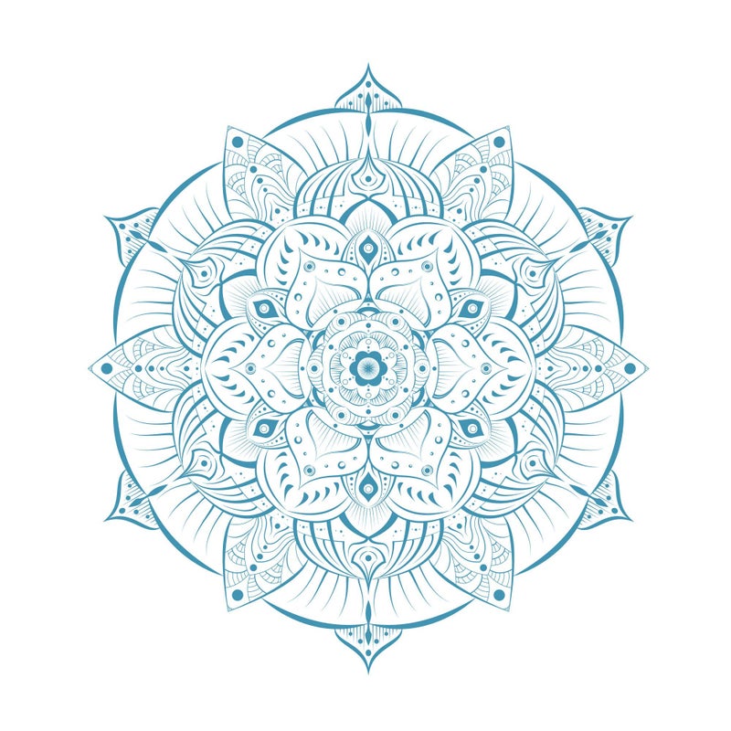 EACILLES Static Window Cling Decals, Alert People or Birds from Hitting Windows and Glass Doors, Mandala, 4 Pieces - Image 5
